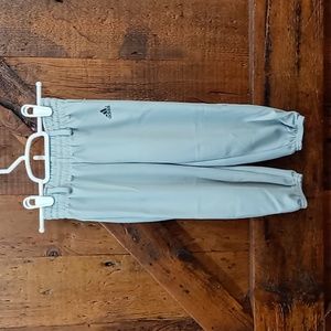 Adidas Grey Baseball Pants Boy Size XXS 4/5